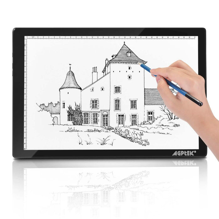 Magnetic LED Artcraft Tracing Light Pad A4 Size Lightbox by DailySale