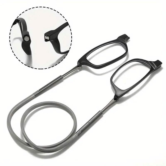 Magnetic Rectangular Reading Glasses by DailySale