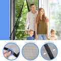 Magnetic Screen Door With Durable Fiberglass Mosquito Mesh Curtain by DailySale