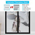 Magnetic Screen Door With Durable Fiberglass Mosquito Mesh Curtain by DailySale