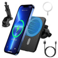 Magnetic Wireless Charger MagSafe Car Phone Mount Air Vent Holder by DailySale