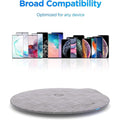 Magnetic Wireless Charger MagSafe-Compatible Desktop Pad with 15W Fast Charging by DailySale