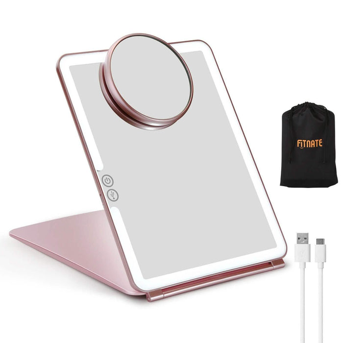 Magnifier USB Charging LED Makeup Mirrors by DailySale