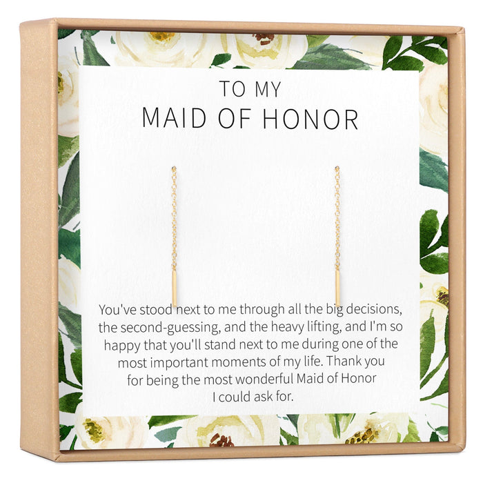 Maid of Honor Earrings by Dear Ava