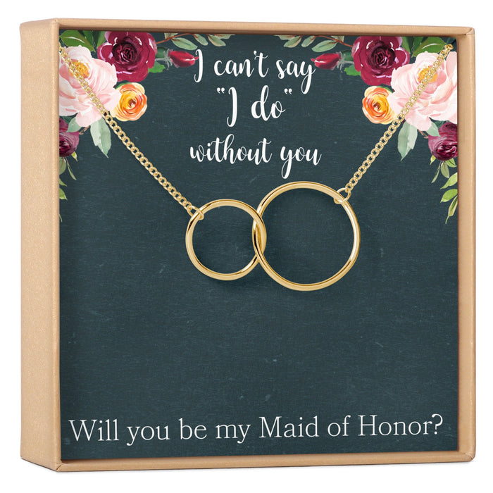 Maid of Honor Necklace by Dear Ava