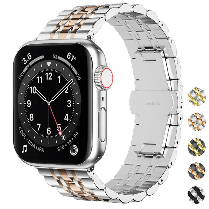 Stainless Steel Mesh Apple Watch Band Series 11/10/9/8/7/6/5/4/ SE / Ultra 1/2/3 by Arleathercraft