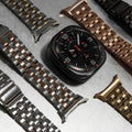 Steel Samsung Galaxy Ultra Watch Band 47MM by Arleathercraft