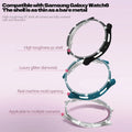 Diamond Samsung Galaxy 6 Watch Case 40MM, 44MM by Arleathercraft
