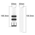 20mm, 22mm, Strap for Samsung Galaxy Watch 7 FE 6 5 4 5Pro 6/4Classic Silicone Band for Huawei GT5 Pro 46mm GT4/3Pro Bracelet (Kopya) by Arleathercraft