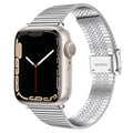 Stainless Steel Milanese Apple Watch Strap Series 11/10/9/8/7/6/5/4/ SE / Ultra 1/2/3 by Arleathercraft