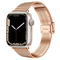 Stainless Steel Milanese Apple Watch Strap Series 11/10/9/8/7/6/5/4/ SE / Ultra 1/2/3 by Arleathercraft