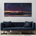 Majestic Starry Night Sky Canvas Wall Art by Tailored Canvases