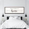 Make Yourself At Home Sign III by Tailored Canvases