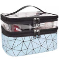Makeup Bags Double layer Travel Cosmetic Cases by DailySale