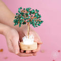 Malachite Anxiety Tree Lamp by Conscious Items