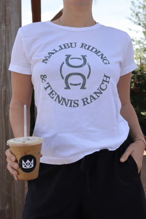 Malibu Riding & Tennis Ranch Tee by Ace The Moon
