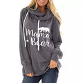 Mama Bear Hooded Fashion Tunic by DailySale