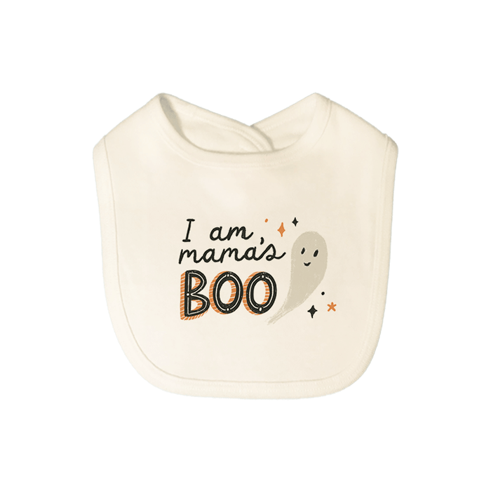 graphic bib | mamas boo by Finn + Emma