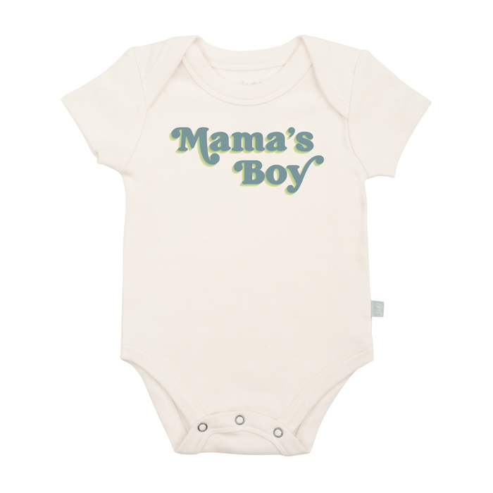 graphic bodysuit | mamas boy by Finn + Emma