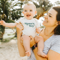 graphic bodysuit | mamas boy by Finn + Emma