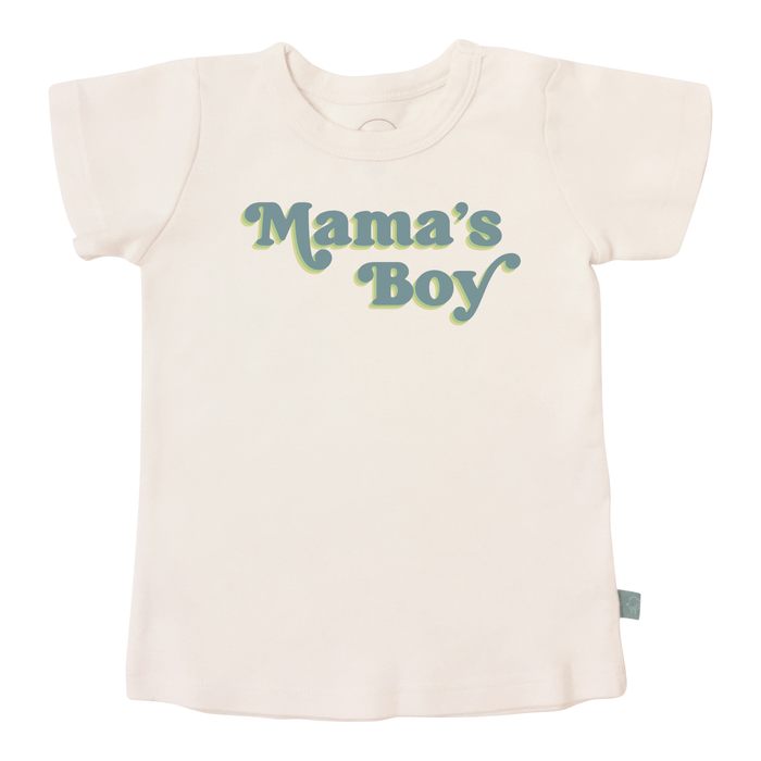 graphic tee | mamas boy by Finn + Emma