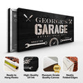 Man Cave Garage Sign by Tailored Canvases