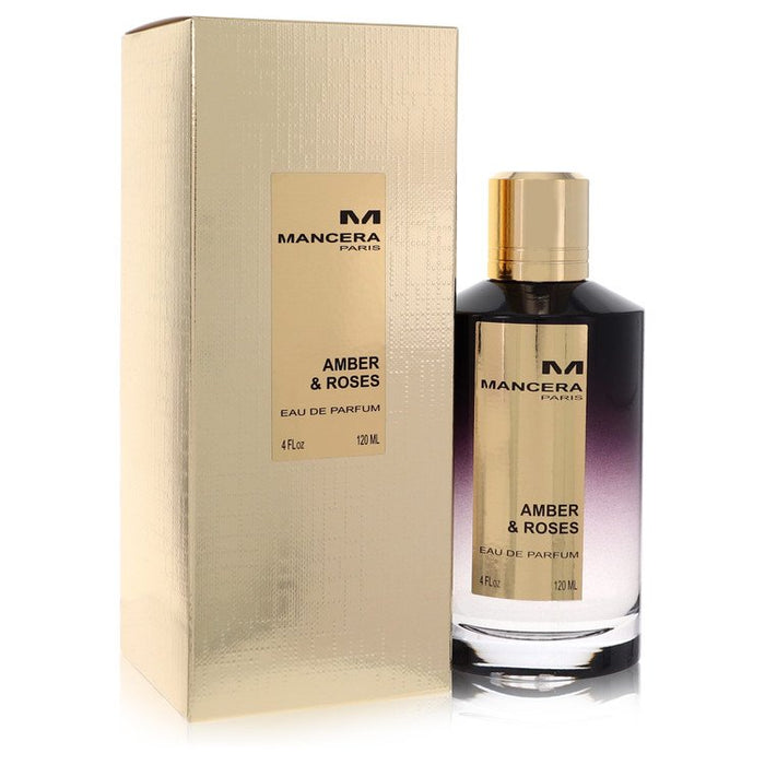 Mancera Amber & Roses by Mancera Eau De Parfum Spray (Unisex) 4 oz for Women by Avera Group
