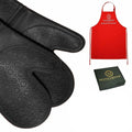 Mandarinne Silicone Oven Mitts and Apron Set by DailySale