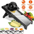 Mandoline Stainless Steel Food Slicer with 5 Adjustable Blades by DailySale