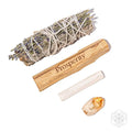 Manifest Miracles - Prosperity Smudging Kit (5 Pieces) by Conscious Items