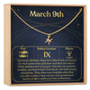 March 9th Pisces Necklace