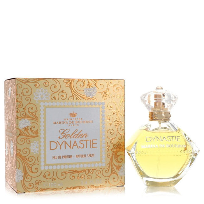 Golden Dynastie by Marina De Bourbon Eau De Parfum Spray 3.4 oz for Women by Avera Group