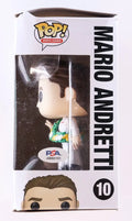 Mario Andretti Signed #10 Mario Andretti Funko Pop! Vinyl Figure (PSA) by Price Is Right Miami