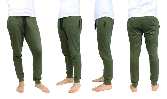 Marled Knit Joggers in Olive Color - Size: Small by DailySale
