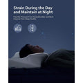 MARNUR Memory Foam Pillow for Neck Shoulder Pain Queen Size Wing Shape Design by DailySale