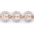 Marquise Pink Morganite & Diamond Celestial Bolo Adjustable Bracelet by Fine Color Jewels