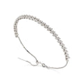Marquise Style Round Moissanite Bracelet by Fine Color Jewels