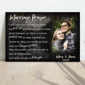 Marriage Prayer Couple Sign by Tailored Canvases