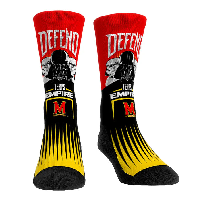 Maryland Terrapins - Star Wars - Defend The Empire by Rock 'Em Socks