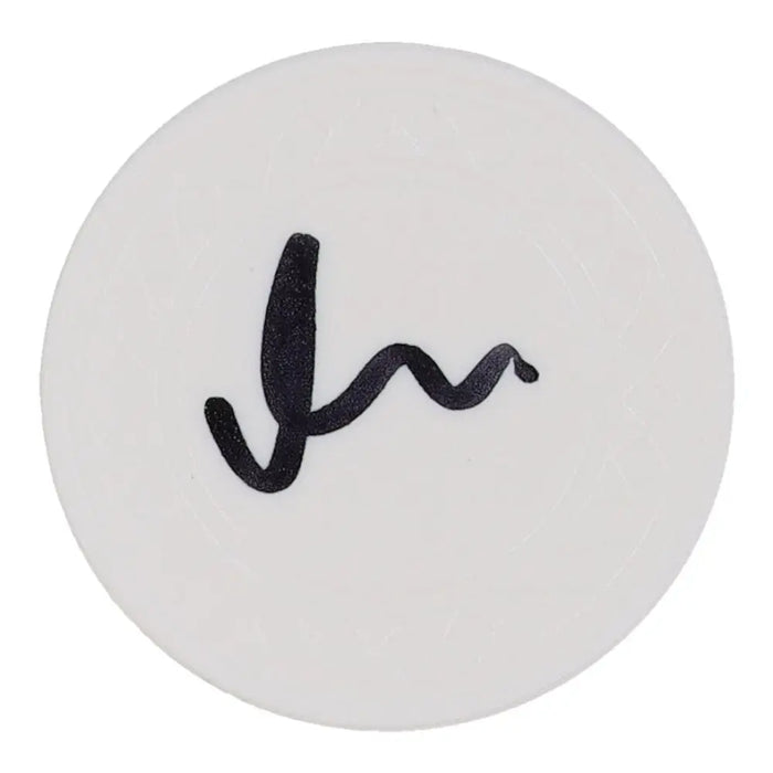 Matt Damon Signed Poker Chip (ACOA) by Price Is Right Miami