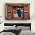 Matthew 19:6 - So They Are No Longer Two, But One Flesh Sign II by Tailored Canvases