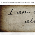 Matthew 28:20 - I Am With You Always Sign II by Tailored Canvases