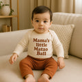 long sleeve graphic bodysuit | matzo ball by Finn + Emma