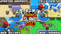 Pokemon Orange Islands GBA ROM Hack Video Game Custom Gameboy Advance Spanish by VintageVideoGameStore
