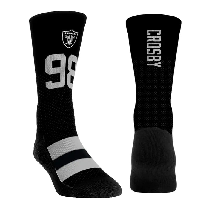 Maxx Crosby - Las Vegas Raiders - Jersey (Black) by Rock 'Em Socks