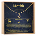 May 6th Taurus Necklace by Dear Ava