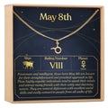 May 8th Taurus Necklace by Dear Ava