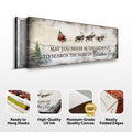 May You Never Be Too Grown Up To Search The Skies On Christmas Eve Sign by Tailored Canvases