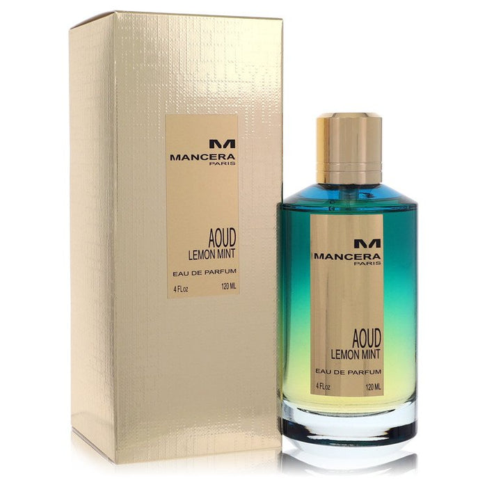 Mancera Aoud Lemon Mint by Mancera Eau De Parfum Spray (Unisex) 4 oz for Women by Avera Group