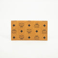MCM Brown Leather Long Bifold Wallet #3692 by Bolt Boutique